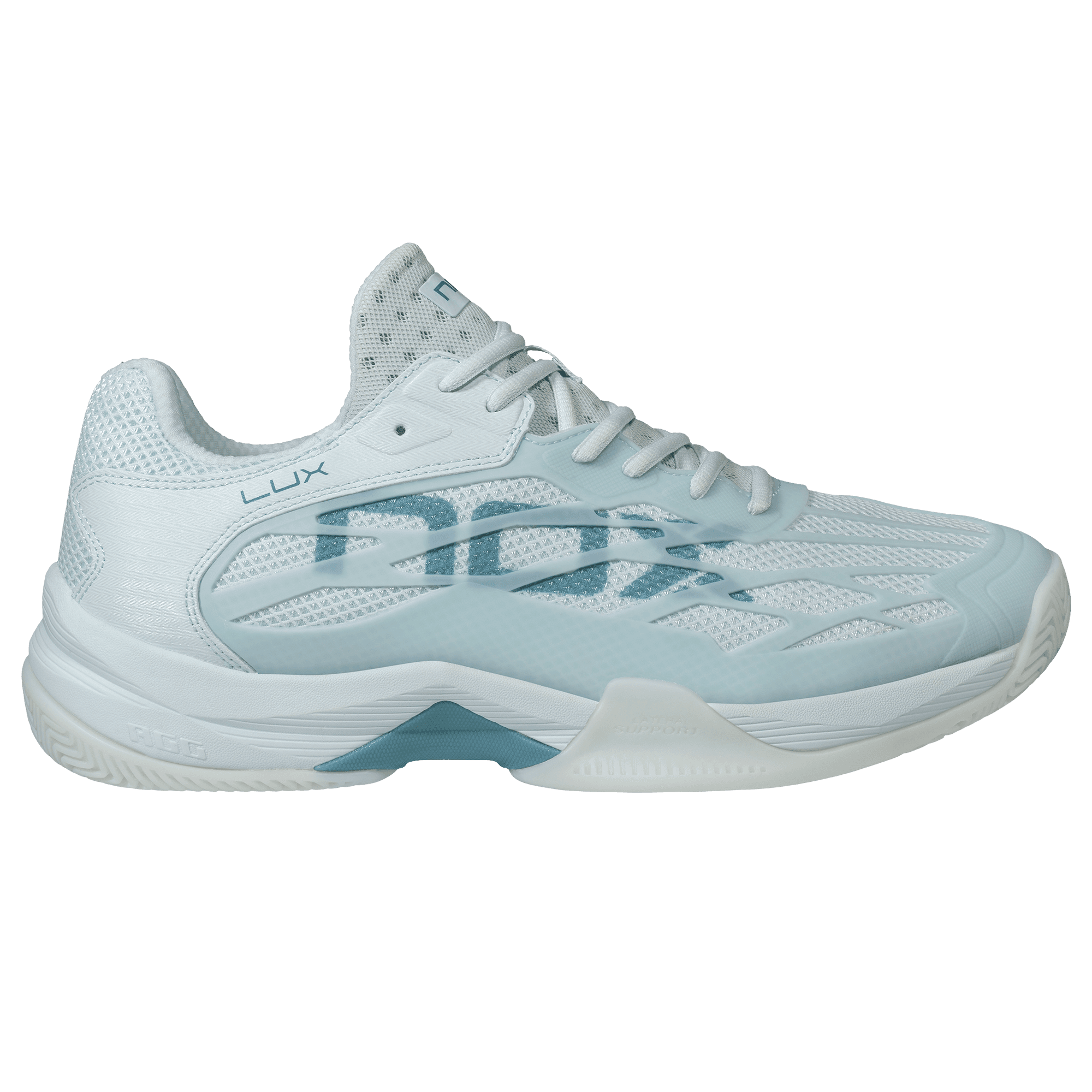 Padel shoes NOX AT10 Lux Morning Mist/Turquoise