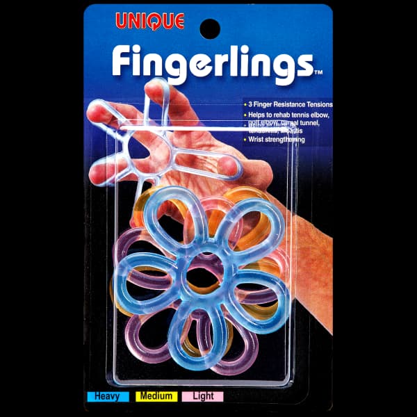 Tourna Unique Fingerlings finger exerciser, ×3