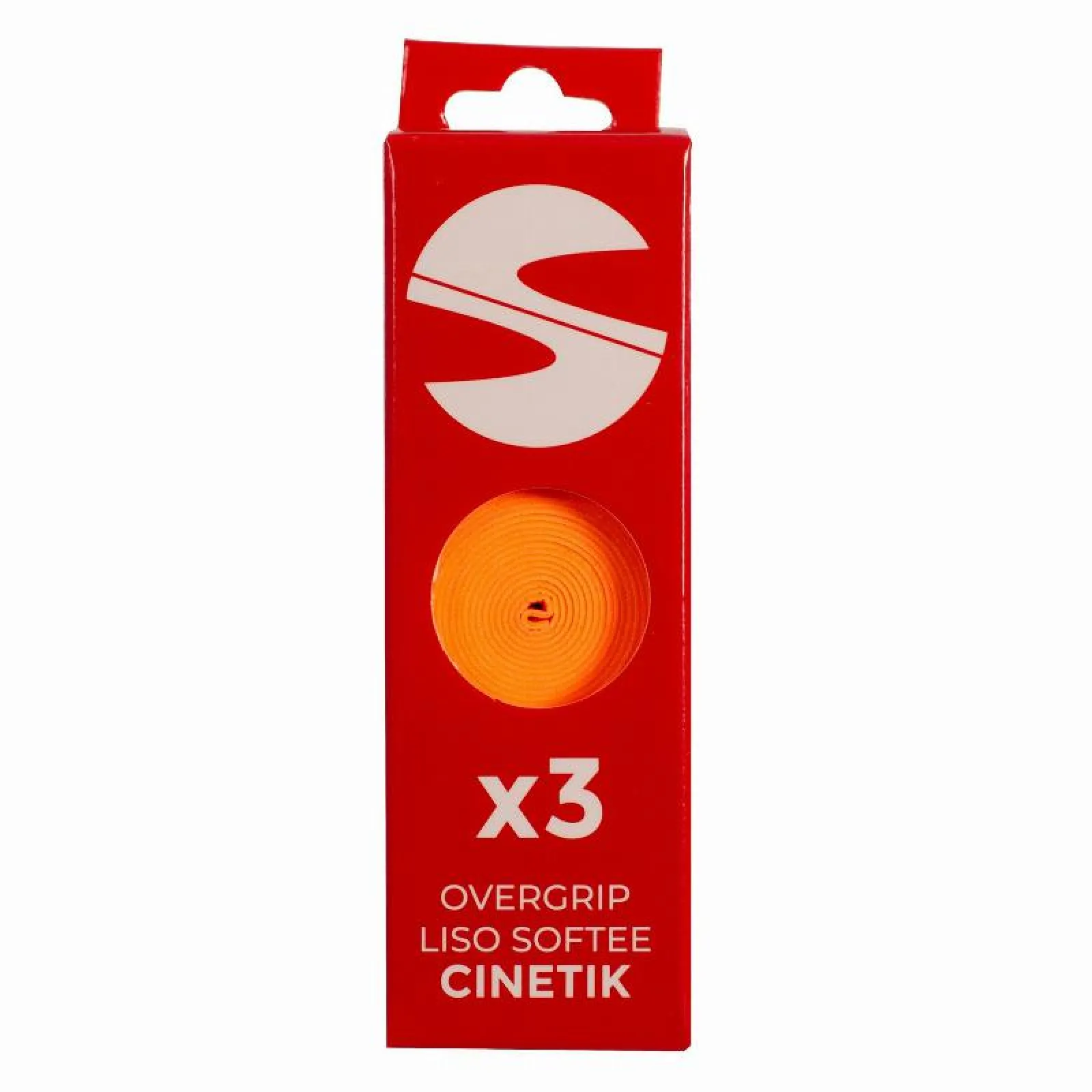 Pealisgripid Softee Cinetik Smooth, neoon oranžid, 3 tk