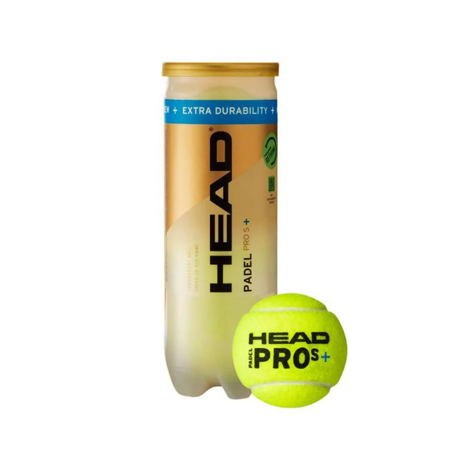 Мячи Head Padel Pro S+, 3 шт.