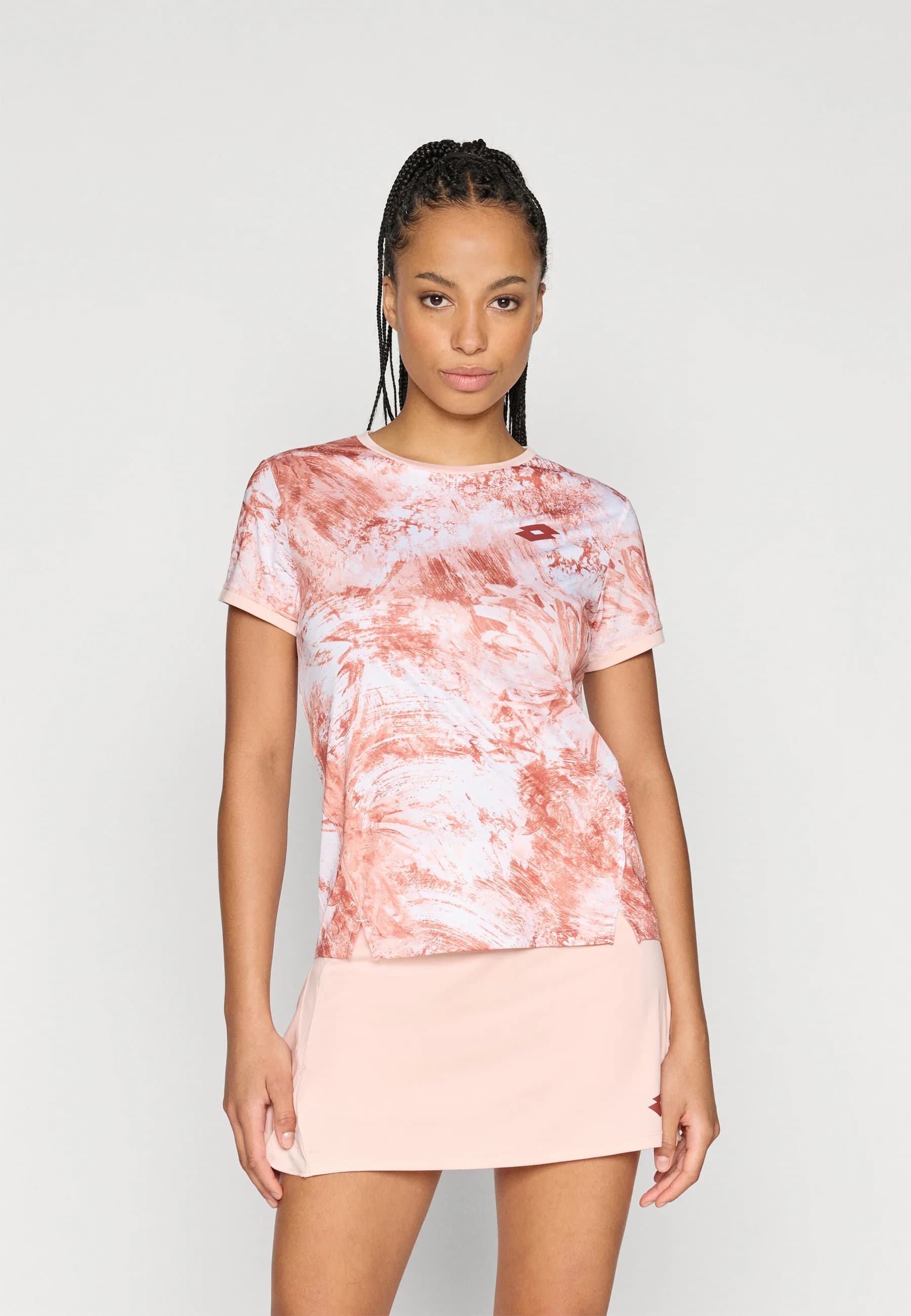 T-shirt LOTTO Tech W IV D2 Woman Dogwood Pink
