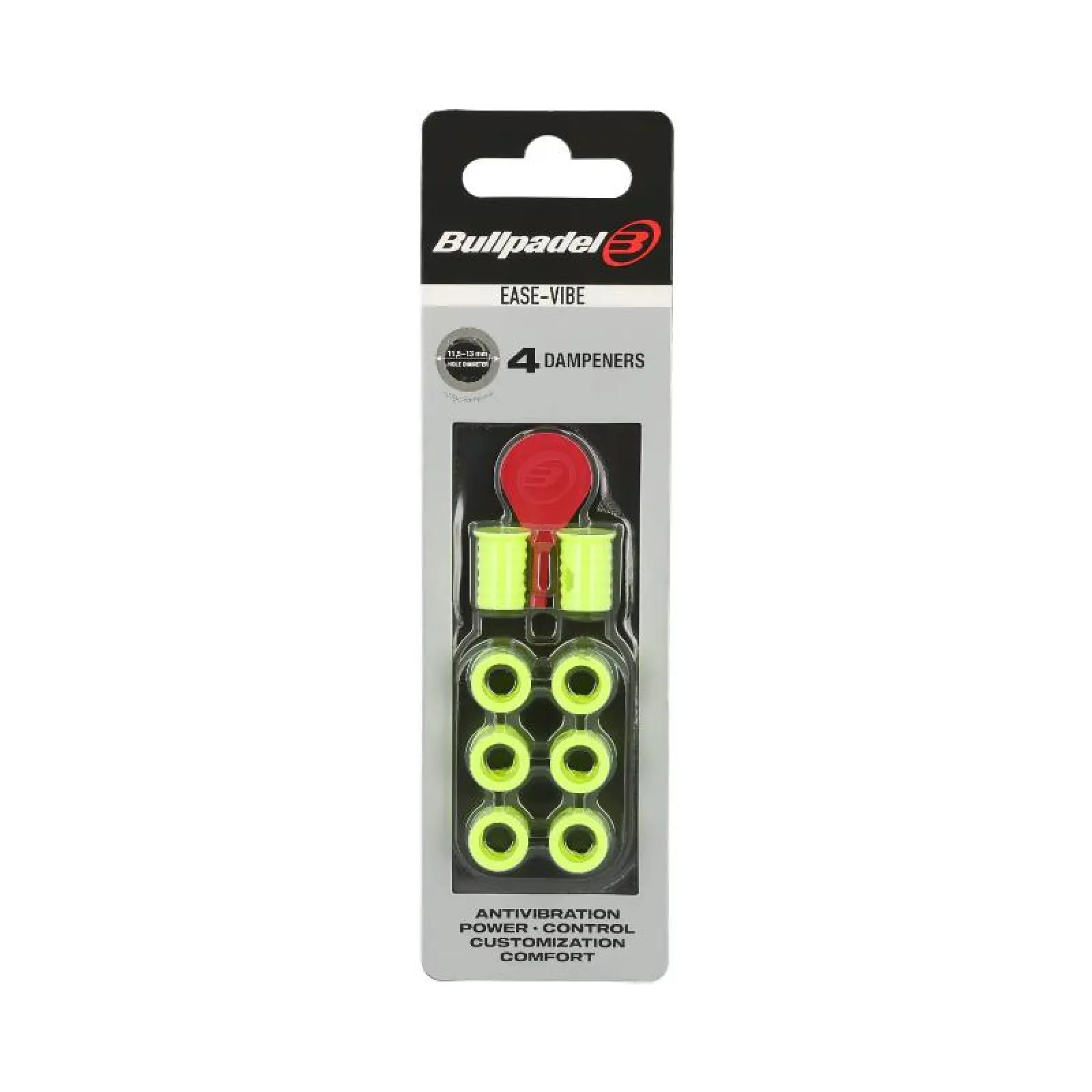 Bullpadel Ease Vibe Sulfur Antivibrator, neon yellow