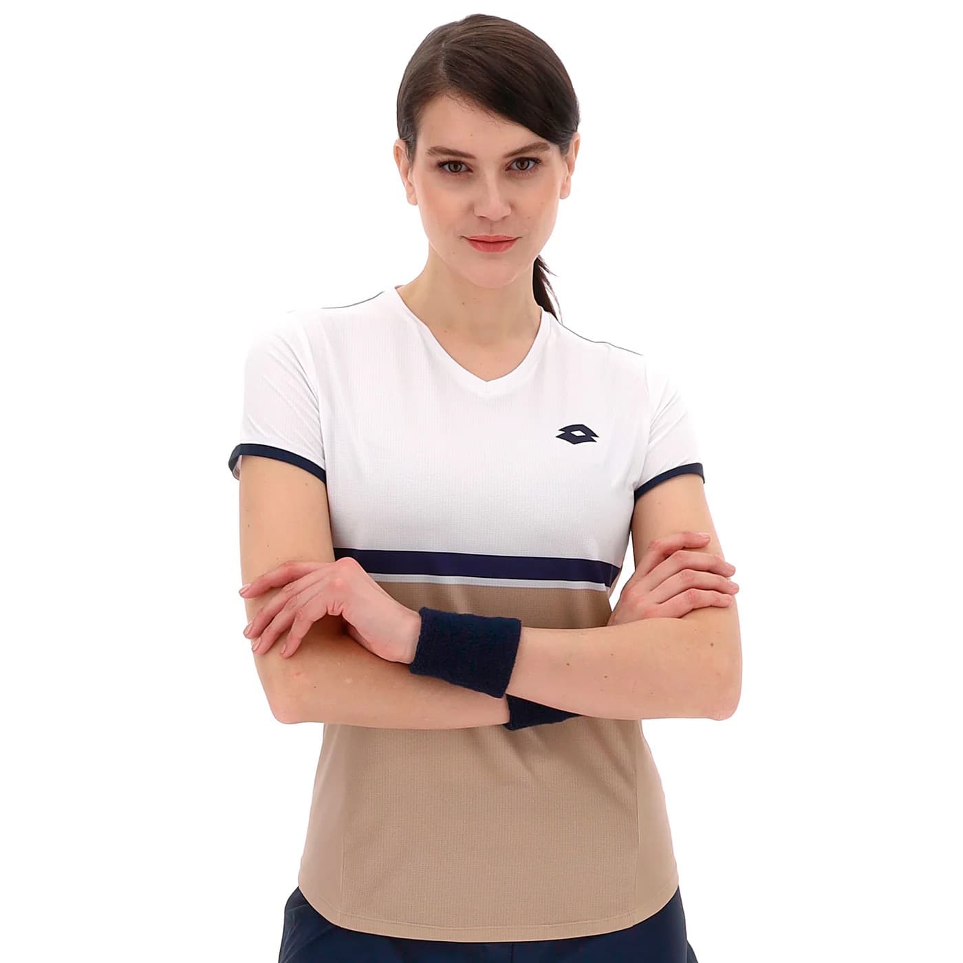 T-shirt LOTTO Tech W V D1 Woman Irish Beige