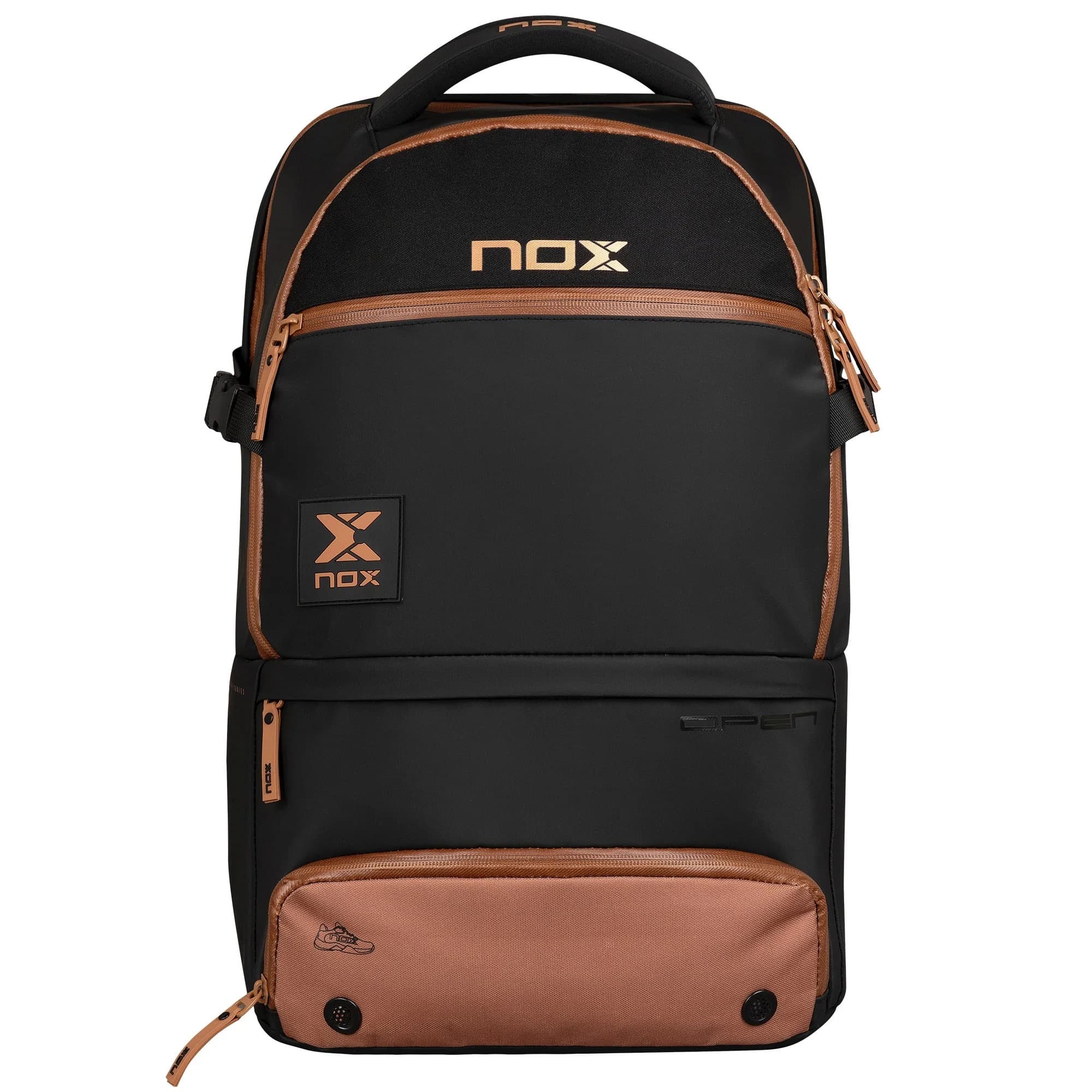 Backpack NOX Luxury Open Series Black/Brown