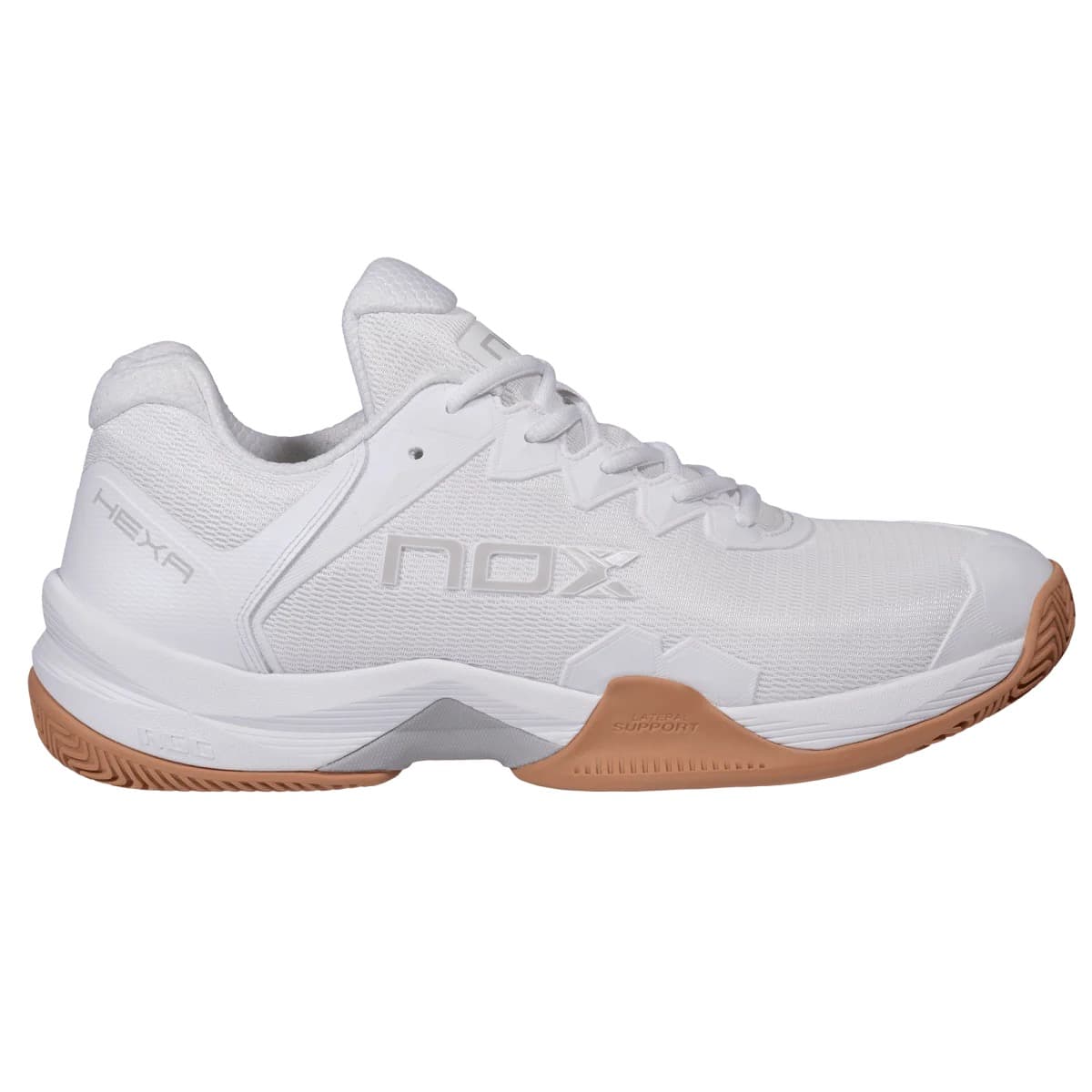 Padel shoes NOX ML10 Hexa White/Gum Rubber