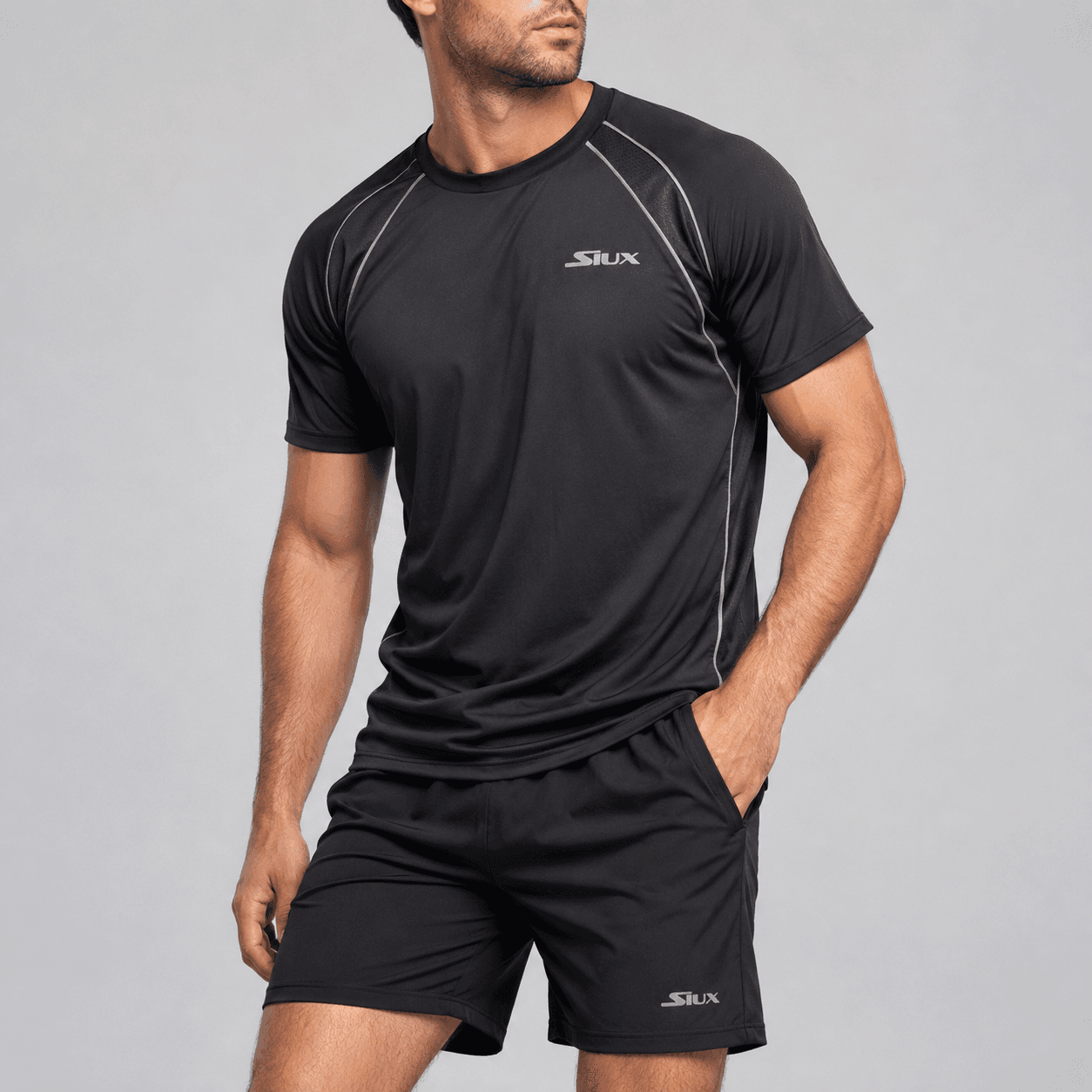T-shirt SIUX Match 24 Men Black