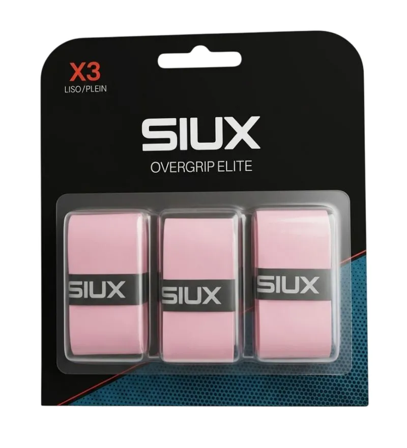 SIUX Elite Pink overgrip, ×3