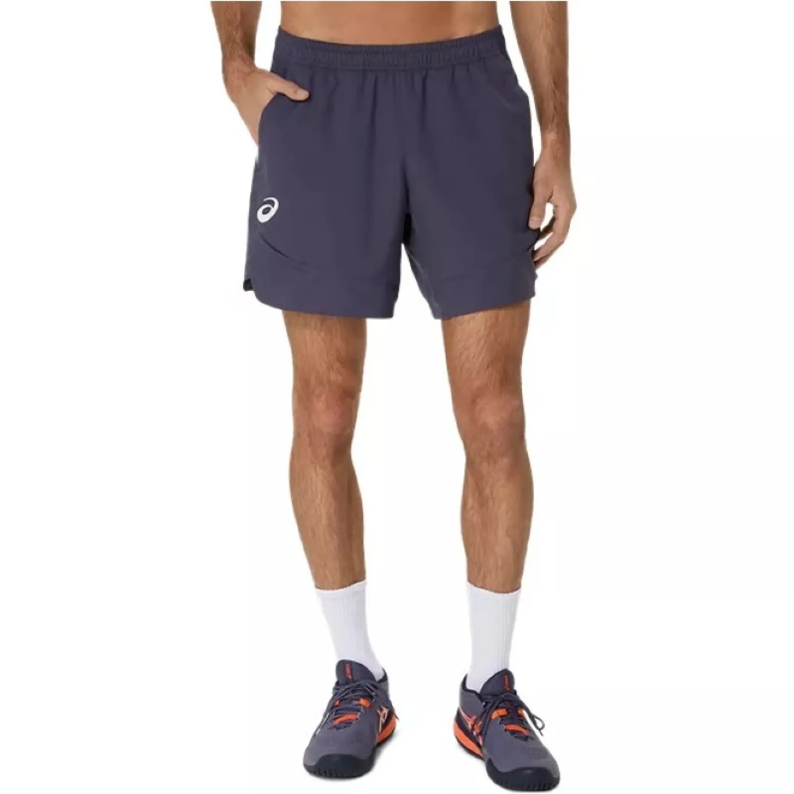 Short Asics Match 7In Azul Indigo
