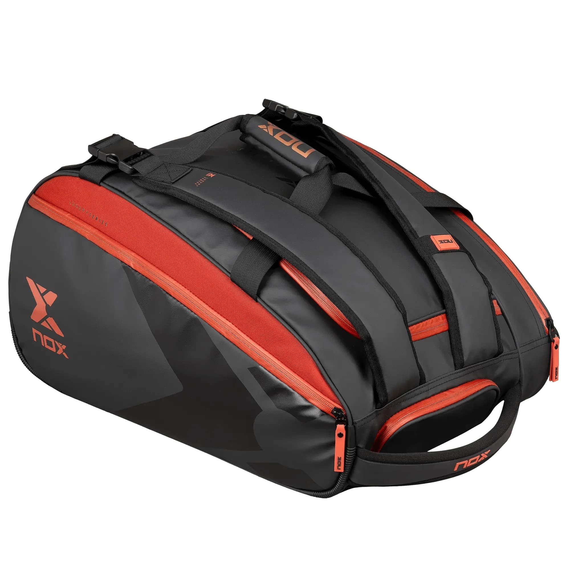 Padel bag NOX Luxury Open Series Black/Red