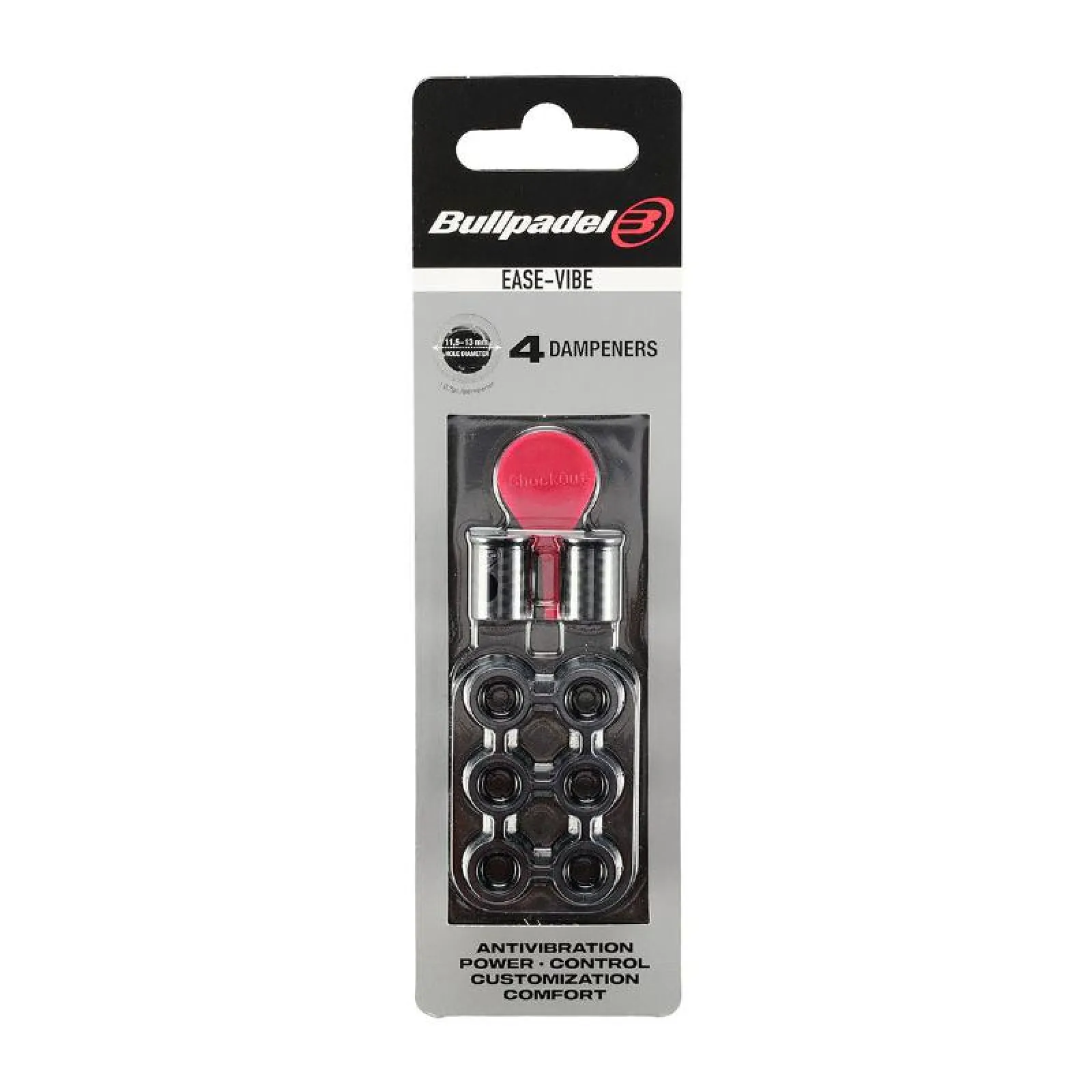 Antivibrador Bullpadel Ease Vibe, black