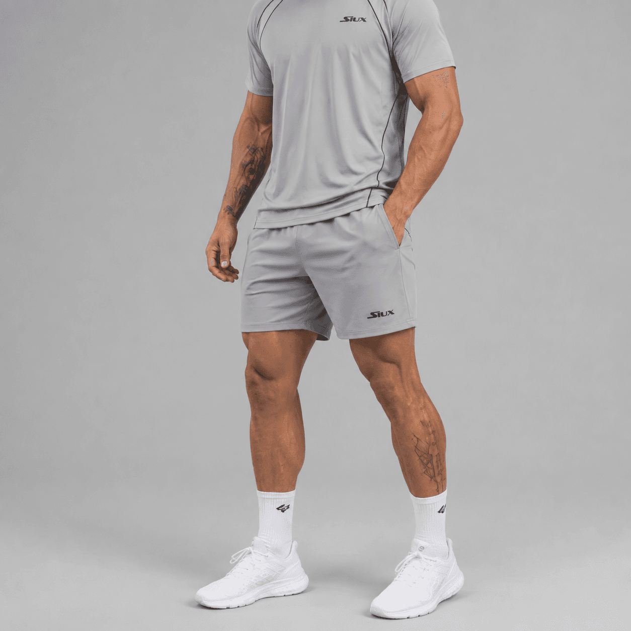 Shorts SIUX Match 24 Men Grey
