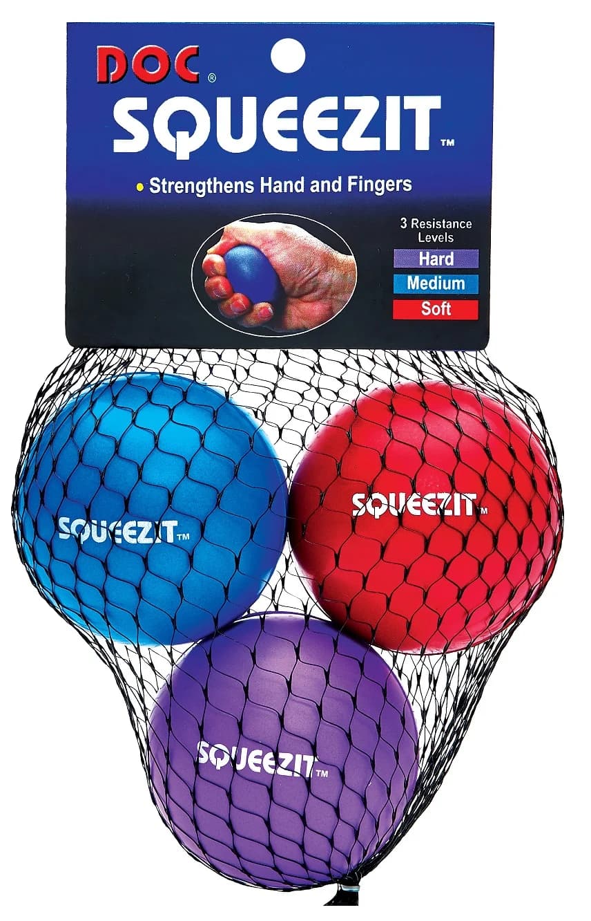 Hand strengthening trainer TOURNA Doc Squeeze It, ×3